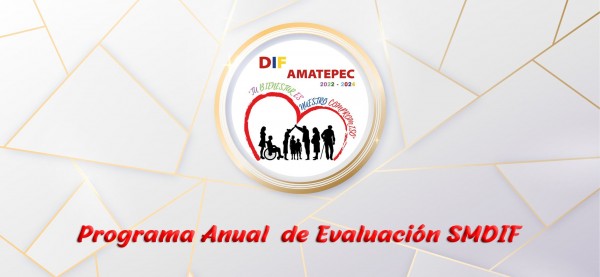 Programa Anual de Evaluación DIF