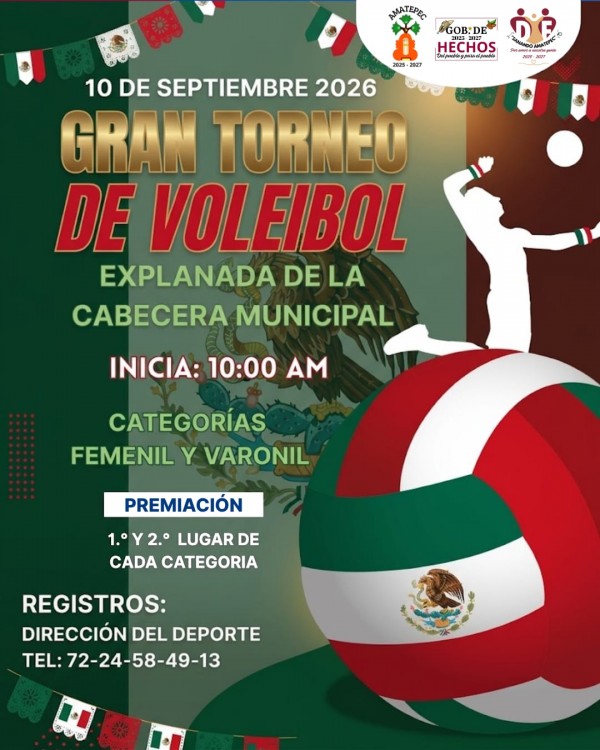 TORNEO DE VOLEIBOL
