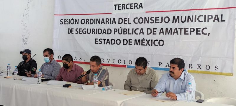 Tercer sesión ordinaria del consejo municipal de seguridad pública