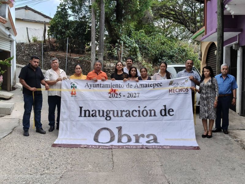 Drenaje Sanitario en Amatepec